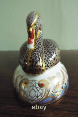 Royal Crown Derby Jubilee Black Swan New In Box