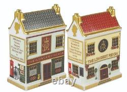 Royal Crown Derby LONGEST REIGN MINIATURE PUB Ltd Edition No. 58/ 500 1st Quality