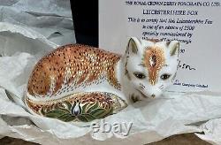 Royal Crown Derby Leicestershire Fox