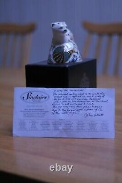 Royal Crown Derby, Leopard Cub, Paperweight, Ltd Edition Mint, Boxed + Cert