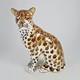 Royal Crown Derby Leopardess Paperweight Gold Stopper Boxed Mint