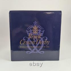 Royal Crown Derby Leopardess Paperweight Gold Stopper Boxed Mint
