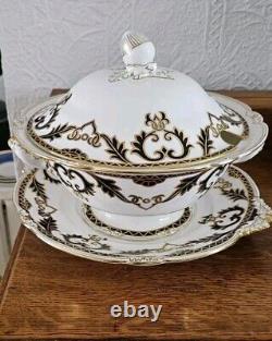 Royal Crown Derby Lidded Soup Tureen And Stand. Majestic. Superb