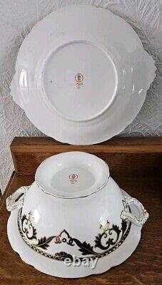 Royal Crown Derby Lidded Soup Tureen And Stand. Majestic. Superb