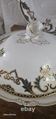 Royal Crown Derby Lidded Soup Tureen And Stand. Majestic. Superb