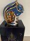 Royal Crown Derby Limited Edition Blue Squirrel Paperweight