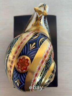 Royal Crown Derby Limited Edition Garden Snail! Signed Base+ Gold Stopper