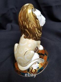 Royal Crown Derby Limited Edition Govier's Heraldic Lion, Perfect, Boxed, Cert