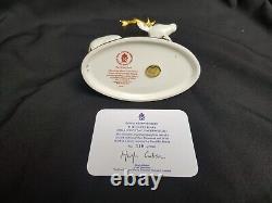 Royal Crown Derby Limited Edition Govier's White Hart, Perfect, Boxed, Cert