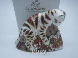 Royal Crown Derby Limited Edition Pre-release Bennetts Bengal Tiger Cub