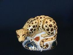 Royal Crown Derby Limited Edition Savannah Leopard