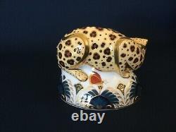 Royal Crown Derby Limited Edition Savannah Leopard