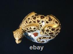 Royal Crown Derby Limited Edition Savannah Leopard