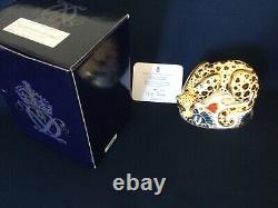 Royal Crown Derby Limited Edition Savannah Leopard