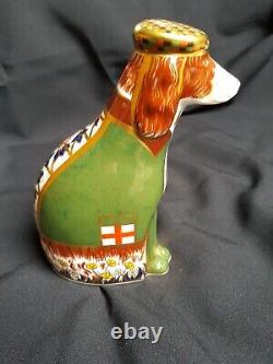 Royal Crown Derby Limited Edition Sinclair's English Spaniel, Boxed, Certificate