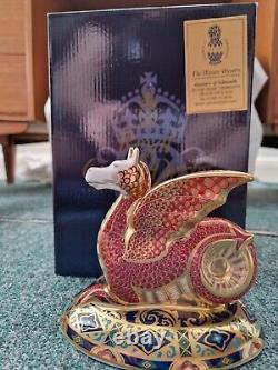 Royal Crown Derby Limited Edition Sinclairs Wyvern Dragon