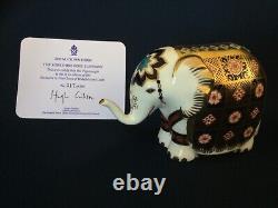 Royal Crown Derby Limited Edition Yorkshire Rose Elephant