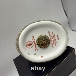 Royal Crown Derby, Limited edition Farmyard Hen, Paperweight. +certificate +Box