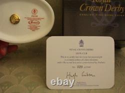 Royal Crown Derby Lion Cub Gold 1st Paperweight Limited Ed + Boxed + Certificate