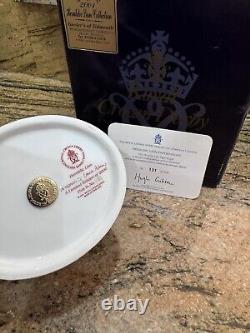 Royal Crown Derby Lion & Matching Plate