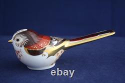 Royal Crown Derby Long-tailed Tit Paperweight Brand New & Boxed