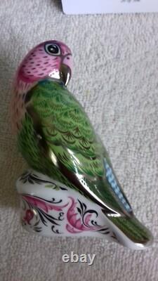 Royal Crown Derby Lovebirds Queen Elizabeth & Philip, Platinum Wedding Uk