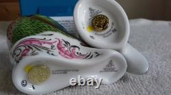 Royal Crown Derby Lovebirds Queen Elizabeth & Philip, Platinum Wedding Uk
