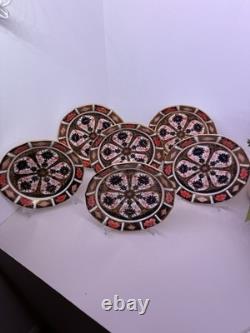 Royal Crown Derby Lovely Set of 6 Side Plates