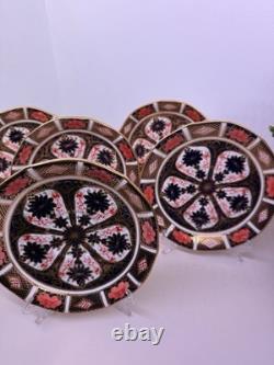 Royal Crown Derby Lovely Set of 6 Side Plates