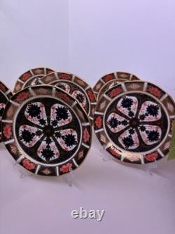 Royal Crown Derby Lovely Set of 6 Side Plates