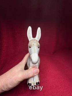 Royal Crown Derby Ltd Edition Donkey Paperweight with original Box & COA