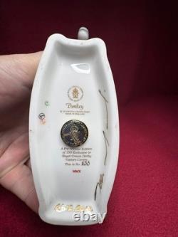 Royal Crown Derby Ltd Edition Donkey Paperweight with original Box & COA