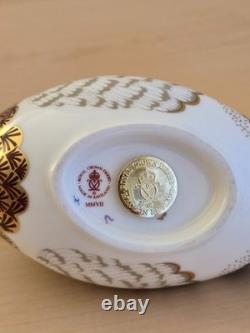 Royal Crown Derby Mallard Duck Paperweight Gold Stopper MMVII