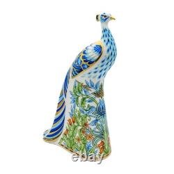 Royal Crown Derby Manor Peacock Paperweight