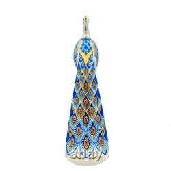 Royal Crown Derby Manor Peacock Paperweight