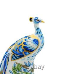 Royal Crown Derby Manor Peacock Paperweight