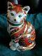 Royal Crown Derby Marmaduke The Cat Limited Edition, Box And Certficate