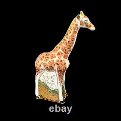 Royal Crown Derby Masai Giraffe Paperweight