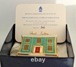 Royal Crown Derby Minature Dolls House Mullberry Hall Ltd Ed #246