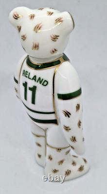 Royal Crown Derby Mini Bear IRELAND Rugby Ltd Ed RARE