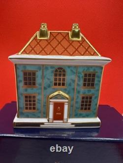 Royal Crown Derby Miniature Houses Mulberry Hall Dolls House Box & Certificate