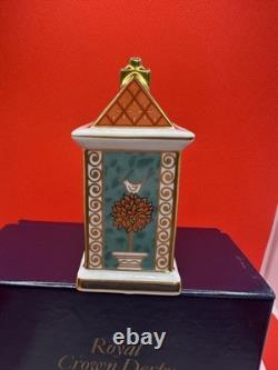 Royal Crown Derby Miniature Houses Mulberry Hall Dolls House Box & Certificate