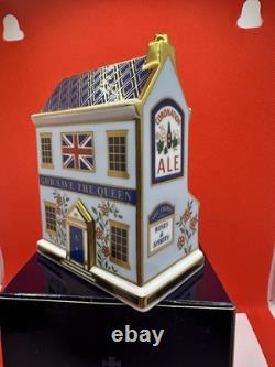 Royal Crown Derby Miniature Houses The Crown Inn. Limited Edition of only 500