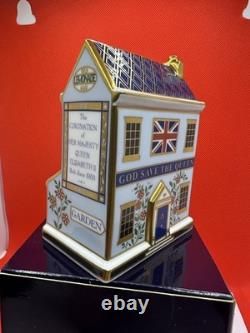 Royal Crown Derby Miniature Houses The Crown Inn. Limited Edition of only 500