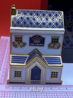 Royal Crown Derby Miniature Houses The Crown Inn. Limited Edition of only 500