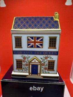 Royal Crown Derby Miniature Houses The Crown Inn. Limited Edition of only 500