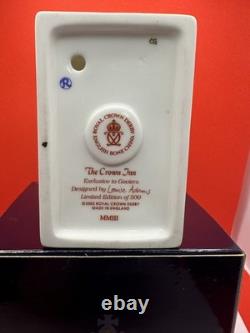 Royal Crown Derby Miniature Houses The Crown Inn. Limited Edition of only 500
