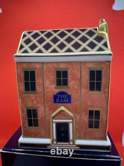 Royal Crown Derby Miniature Houses The Ram Public House 2002 Boxed Royal Crown Derby Miniature Houses The Ram Public House 2002 Boxed