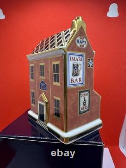 Royal Crown Derby Miniature Houses The Ram Public House 2002 Boxed