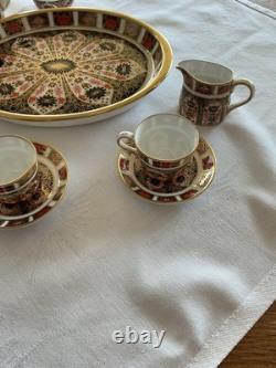 Royal Crown Derby Miniature Tea Set